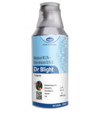 Katyayani Dr Blight - Metalaxyl-M 3.3% + Chlorothalonil 33.1% SC (250 ml x 1 Bottle)